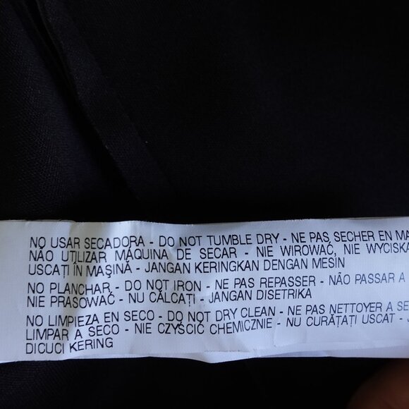 Like New Zara Faux Leather Collarless Jacket in size XS - Picture 11 of 13